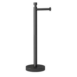7613: New Toilet Paper Holder Stand Freestanding, Weighted and Sturdy Matte Black Stainless Steel Design with Non-Slip Cap, Rustproof Tissue Roll Hold