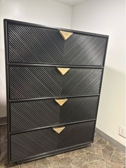Dresser gold handles