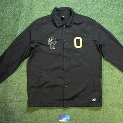 Nike Jordan space jam black coach jacket