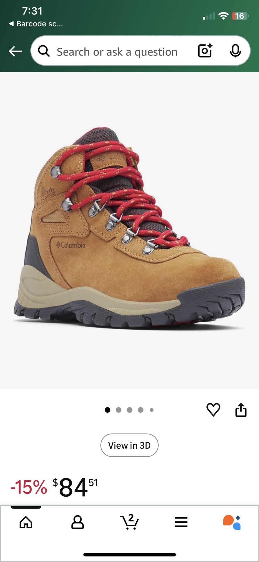 New Women’s Columbia Newton Ridge Boots