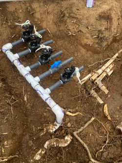 Sprinkler Valve Installation