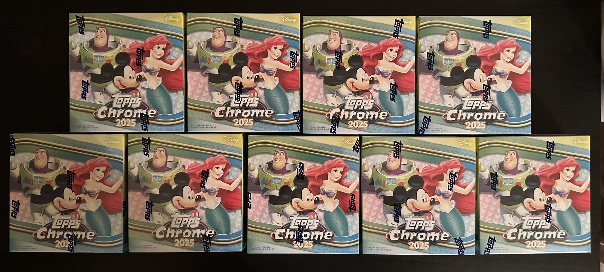 2025 Topps Chrome Disney Mega Box