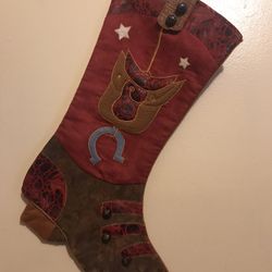 Cowboy Christmas Stocking