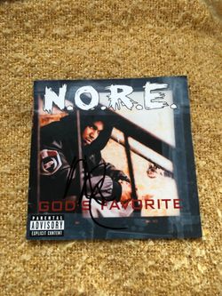Noreaga signed N.O.R.E. Cd cover