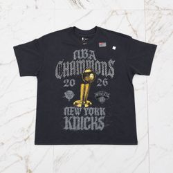 New York Nike Grey 2026 NBA Finals Champions