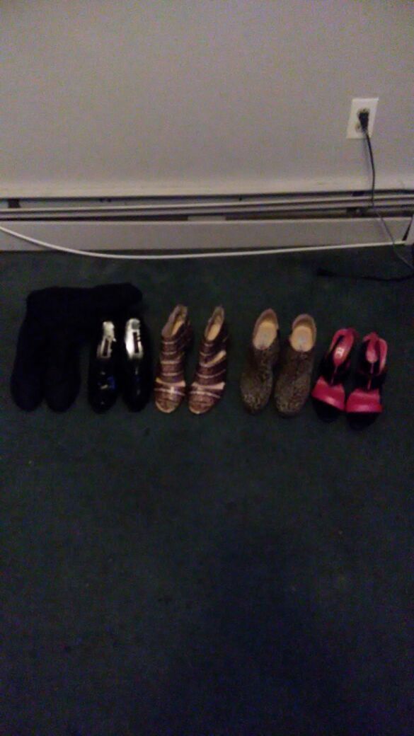 6 pair of seven and a half