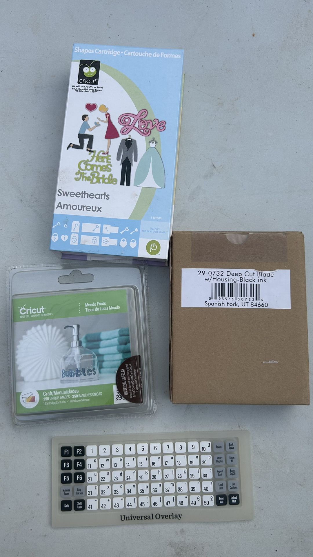 Cricut Carriage And Accessory Bundle