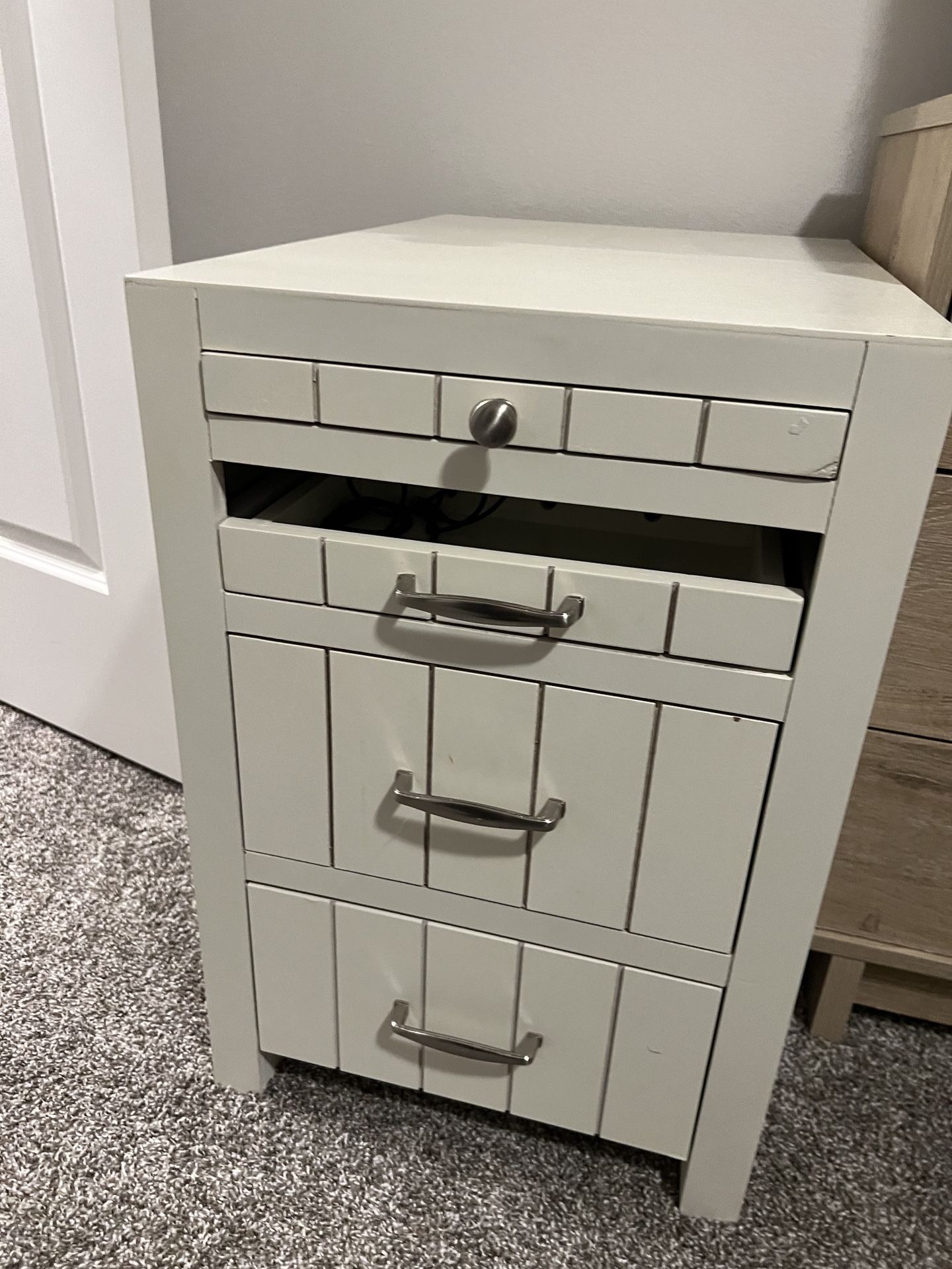 Bedroom side table asking $50