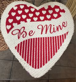 Vintage Valentine Accent Rug Mats (16x16)