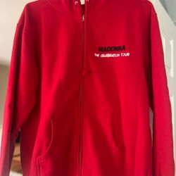 Madonna Souvenir Celebration Tour Zip Up Hoodie