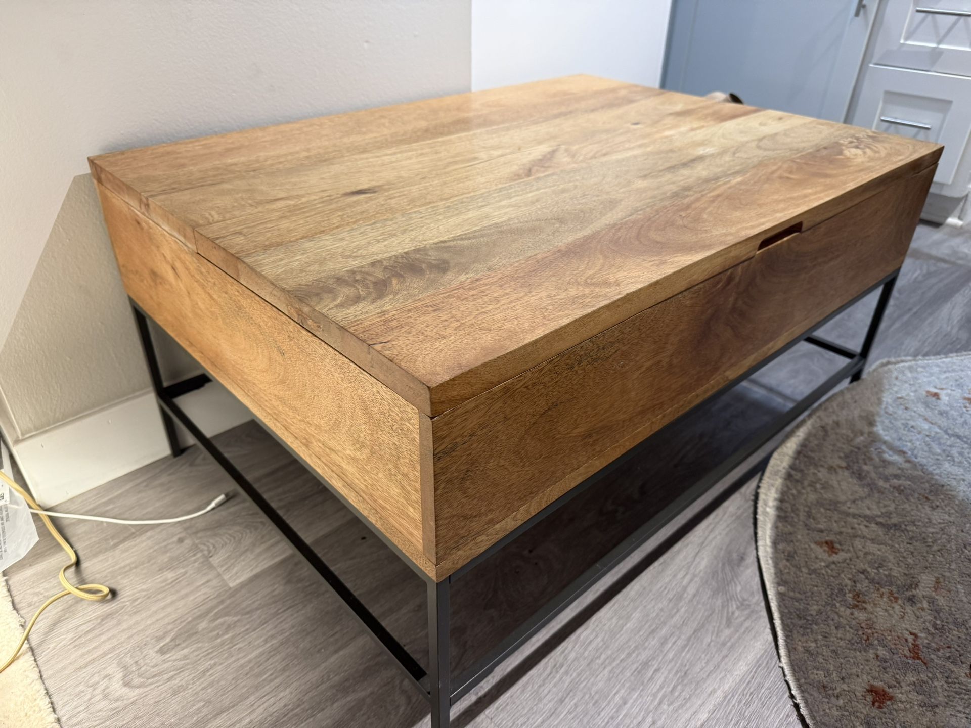 West Elm Industrial Coffee Table - 36”