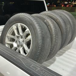 Stock Chevy Wheels, 18’s 