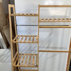 Bamboo Plant Rack 