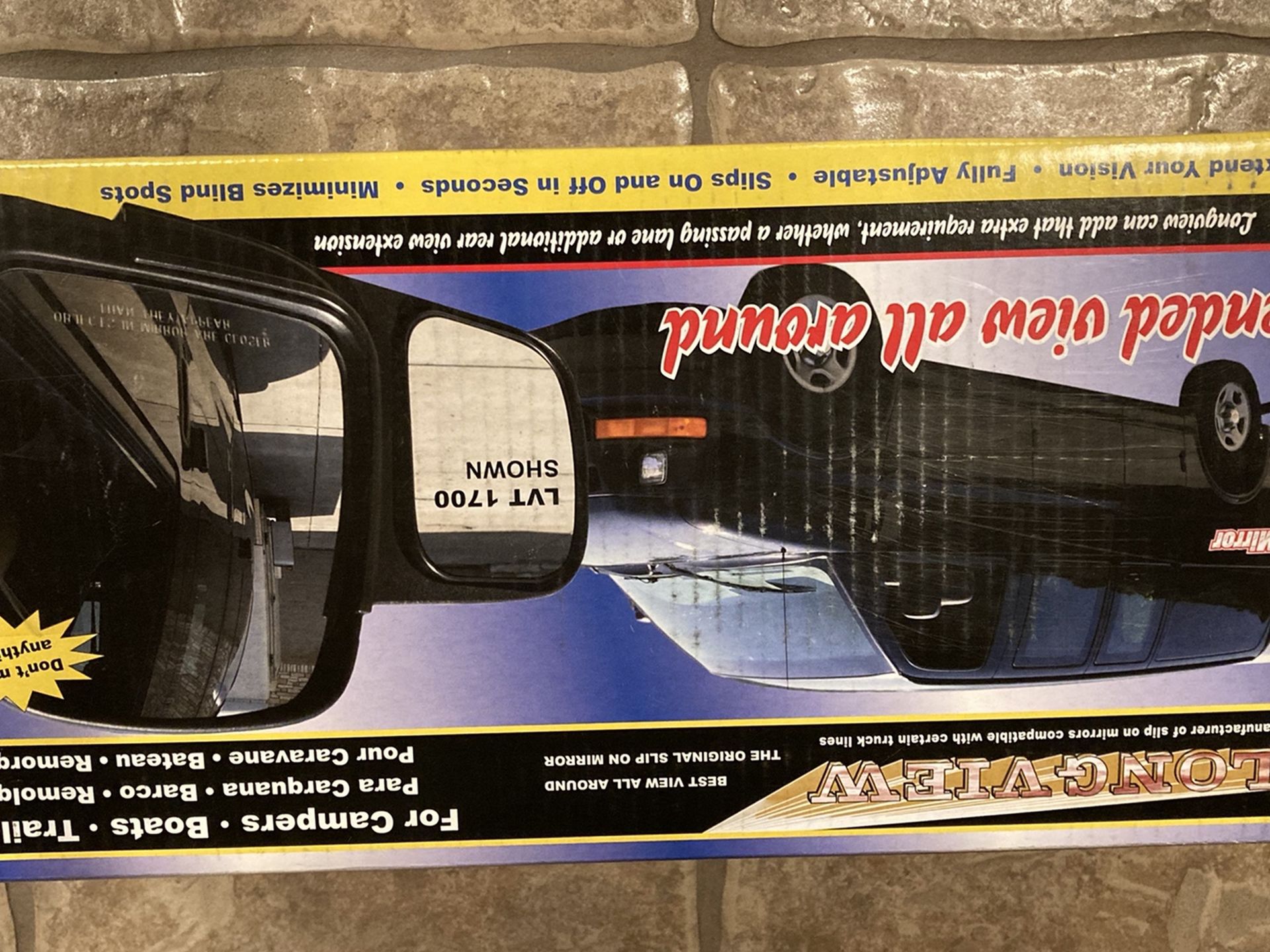 Longview towing mirrors