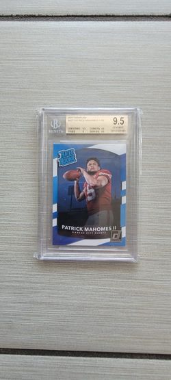 2017 Panini Donruss - Rated Rookie Patrick Mahomes II #327 (RC)