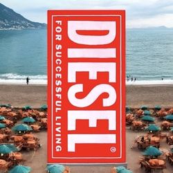 Diesel Bmt-Helleri beach bath towel