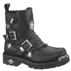 Harley Davis BootsHarley-Davidson
Harley-Davidson® Men's Distortion Skull Metal Motorycle Black Boots D94167