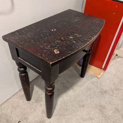 FREE Small Wooden Accent Table 