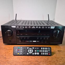 Denon S750H AVR Receiver Wi-Fi Bluetooth HEOS  Apple Airplay Remote