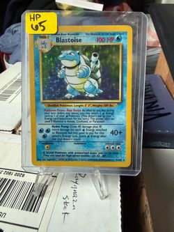 Blastoise Holo Rare Pokémon Card Base Set 2/102