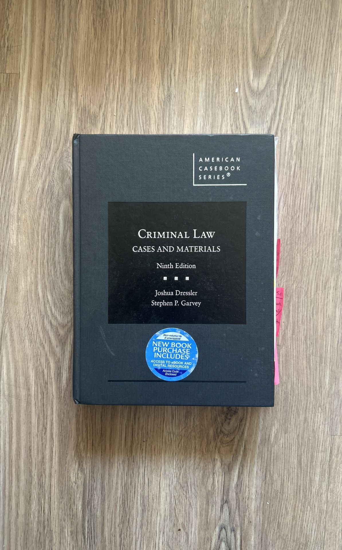 Criminal Law, cases And Materials