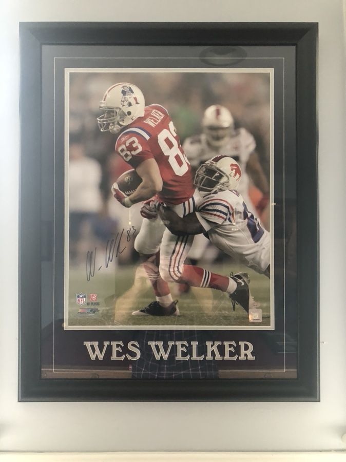 Wes Welker autograph