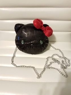 HELLO KITTY SEQUIN PURSE - New