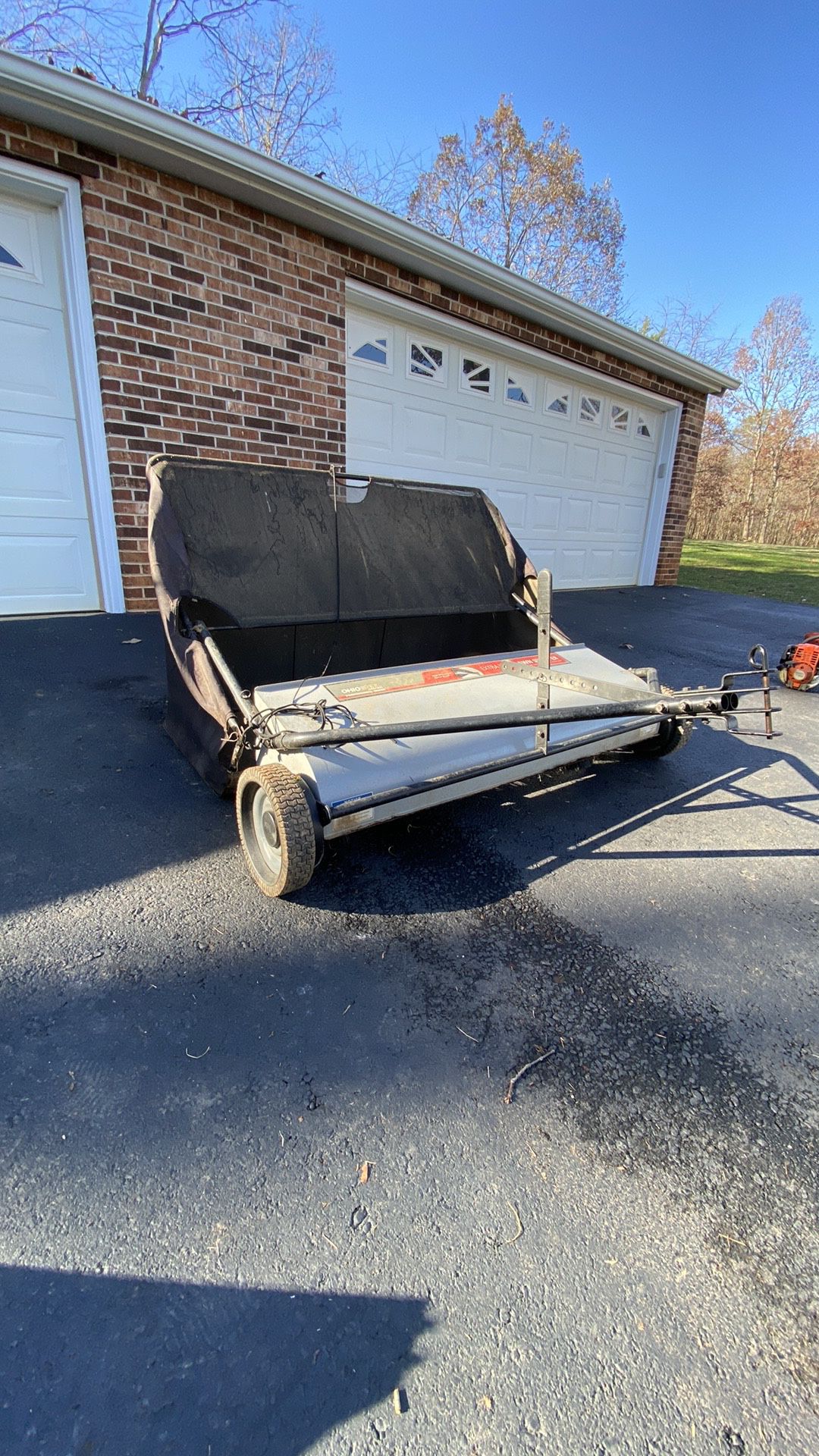 Lawn Sweeper 50” Ohio Steel