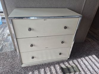 2 small vintage dressers