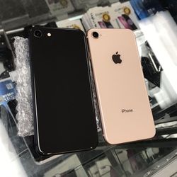iPhone 8 64GB AT&T Cricket Only $199 Each Excellent Condition 