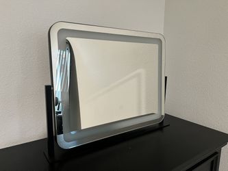 Black Vanity Mirror
