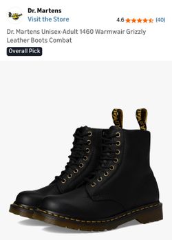 Like New Dr.Martens Women Size 8 Boots Black