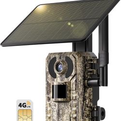 SEHMUA 4G LTE Cellular Trail Cameras with 2K HD Live Streaming