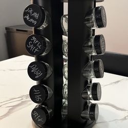 Rotating Spice Rack Organizer 