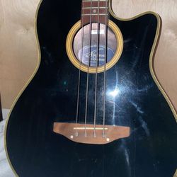 Applause Electric/Acoustic Bass Guitar