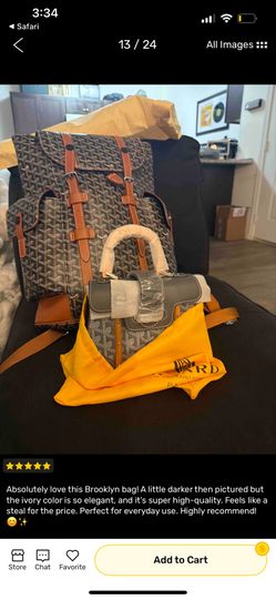 Goyard Backpack – Luxury Style, Lightweight & Timeless