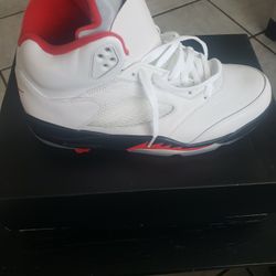 Air Jordan 5s Fire Red