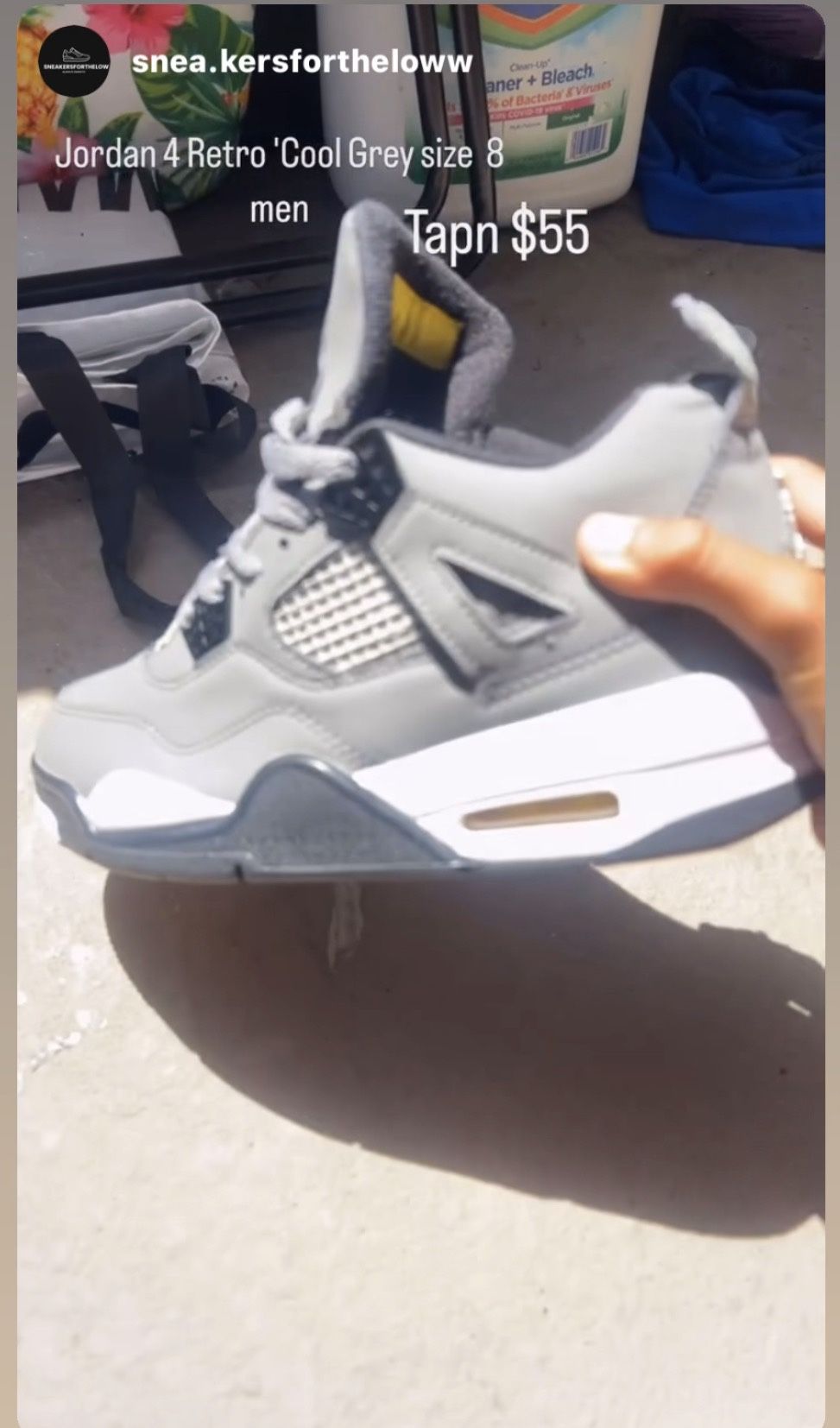 Jordan 4 Retro Gerys Size 8