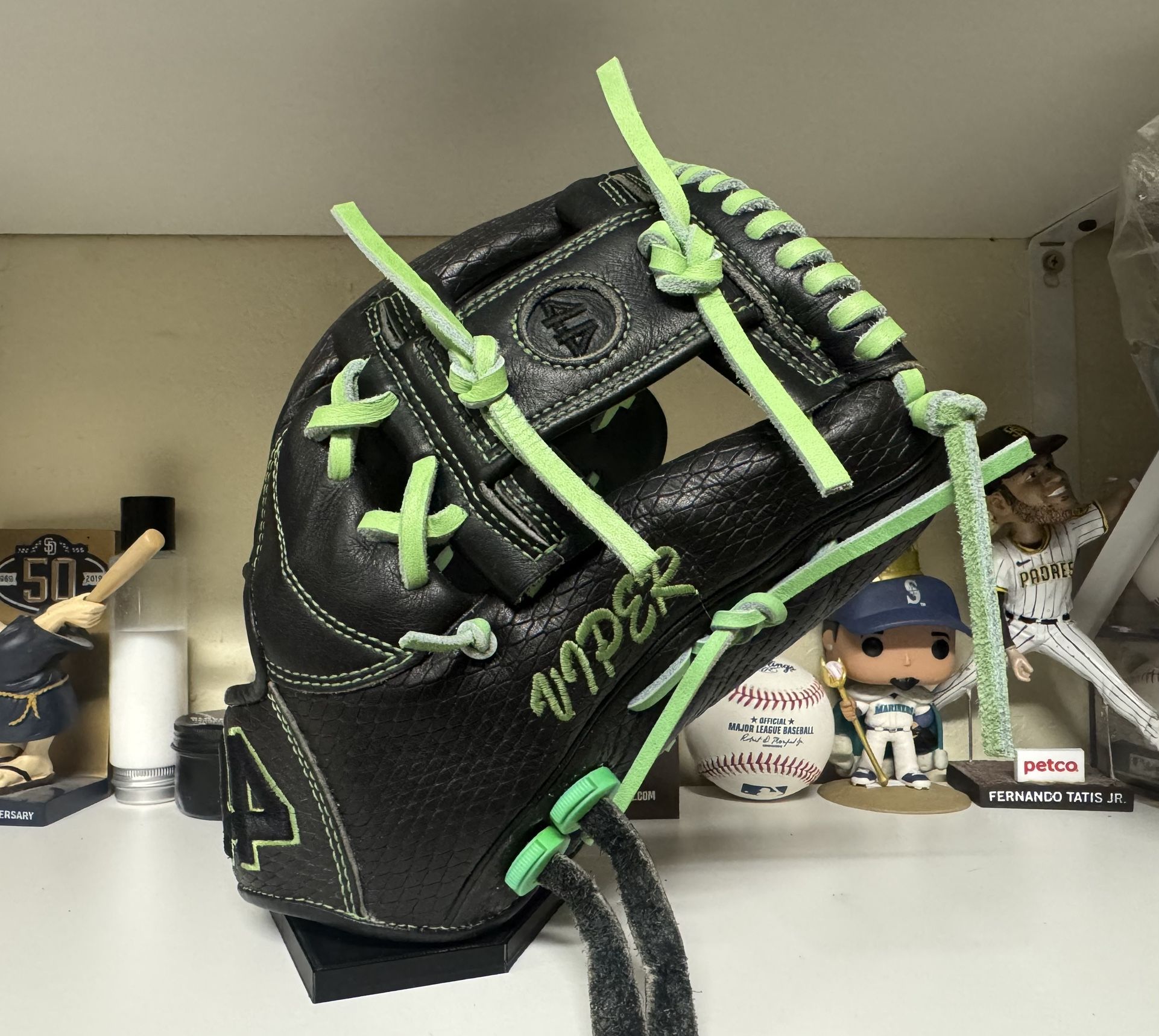 44 Pro Custom With New laces “Viper”