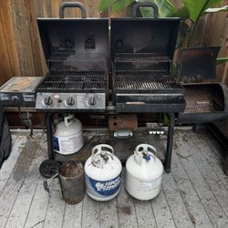 3 Propane Tanks + FREE Texas Trio Grill Combo