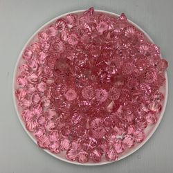 203 Pink Fake Diamonds