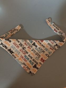 Pet bandanas handmade