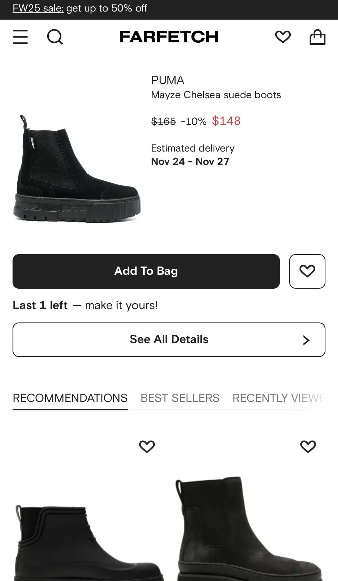 Puma Winter Shoes Never Wear 