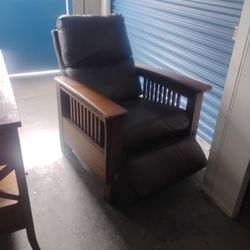 Leather Recliner Made By Ashley Products