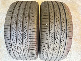 Two Tires 255/45/19 Pirelli Scorpion M-S with 100% Left 10/32 Tesla Model Y