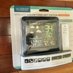 NEW  Wireless Color Weather Station - Unopened 