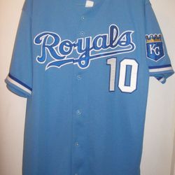 Kansas City Royals "Lewis Urena" Authentic Game Worn Baseball Jersey