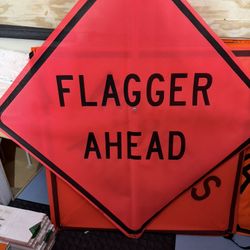Road Work Signs 