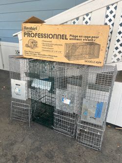 Animal traps/humane cat traps