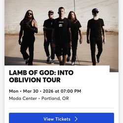 Lamb Of God: Into Oblivion